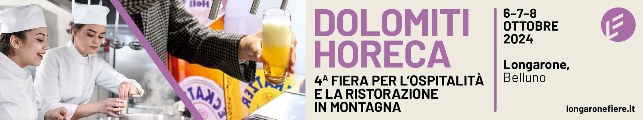 DOLOMIT HORECA sta arrivando: 6-7-8 ottobre 2024