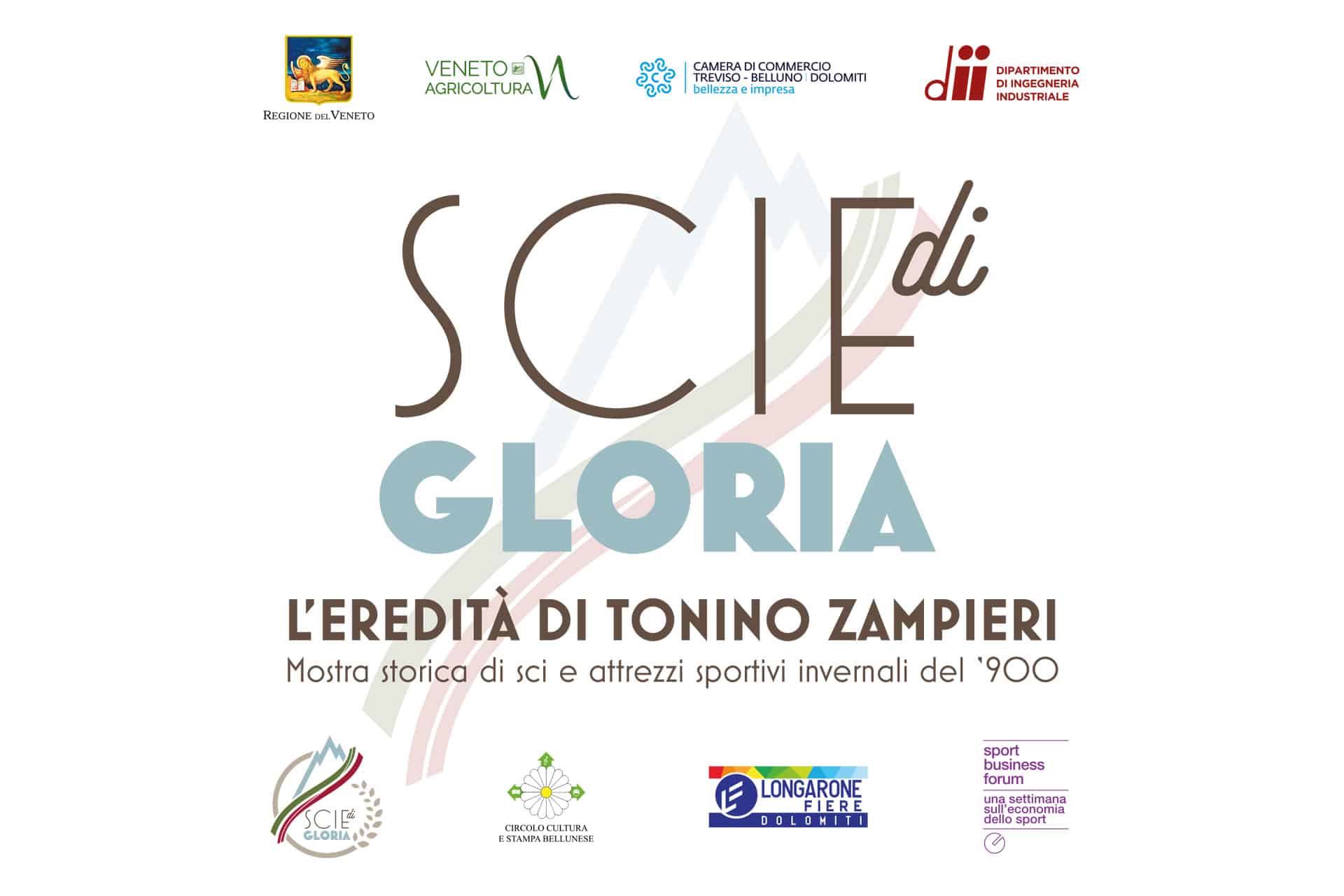 Scie di Gloria allo Sport Business Forum a Longarone Fiere Dolomiti