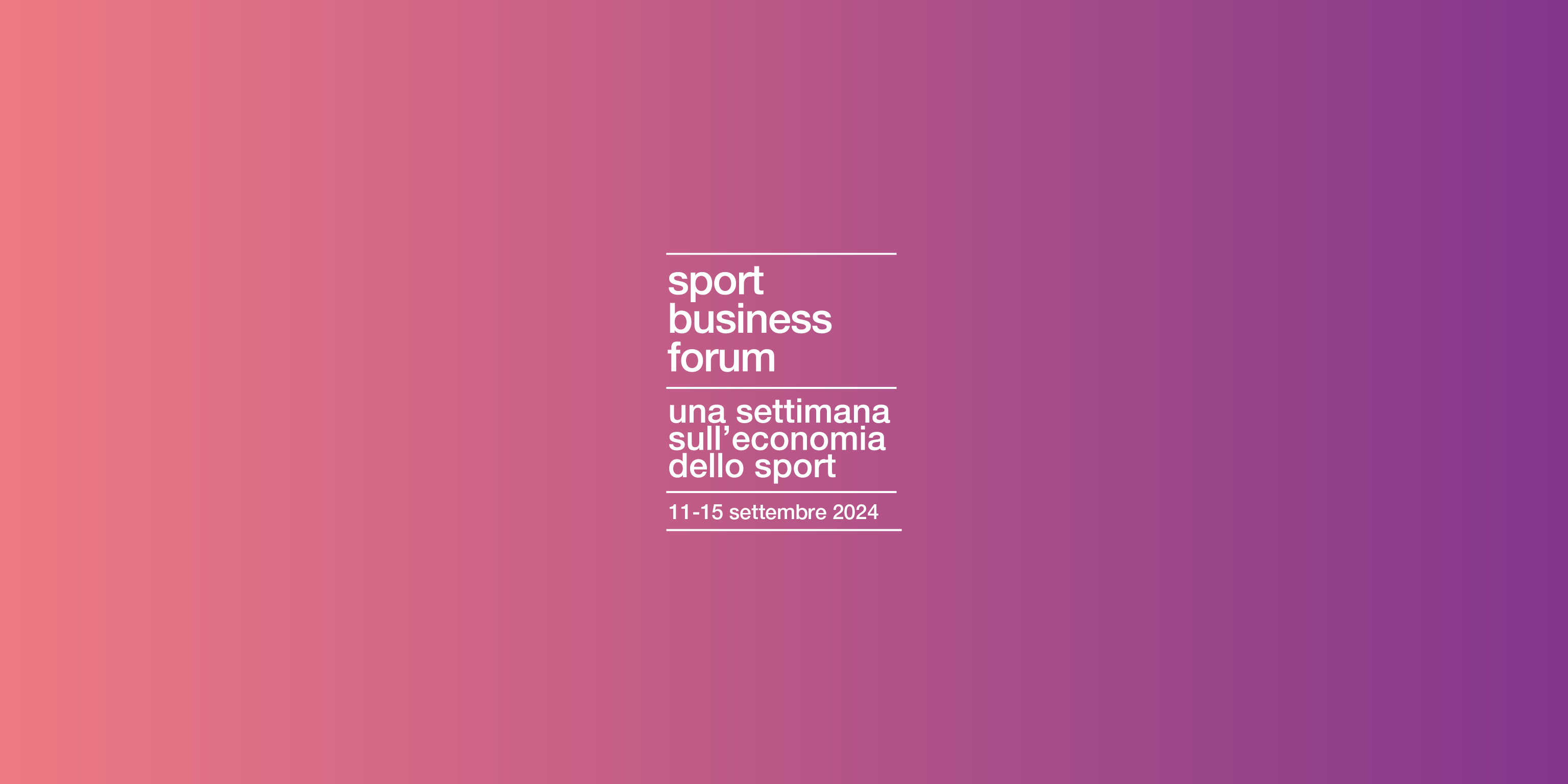 Sport Business Forum a Longarone Fiere Dolomiti