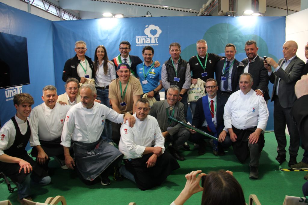 Fondazione UNA Team Chef Cortina Lisa Vitozzi Elia Barp Caccia Pesca Natura 2026