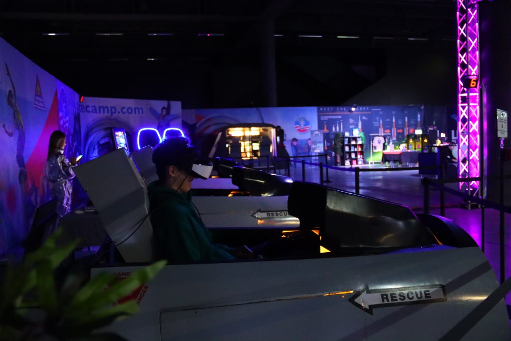 Life in Space a Longarone Fiere Dolomiti con Hereleb