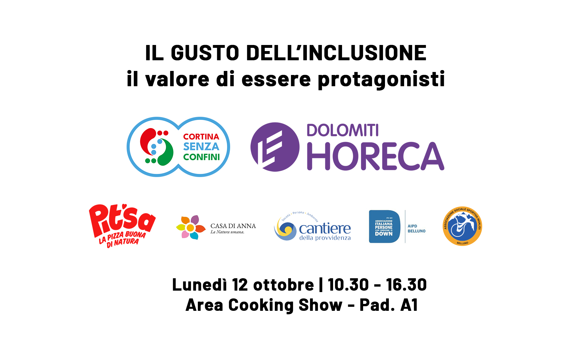 Il gusto inclusione - Cortina Senza Confini a Dolomiti HoReCa news
